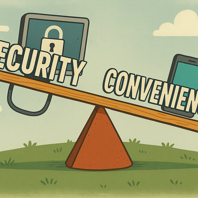 Security vs. Usability Seesaw