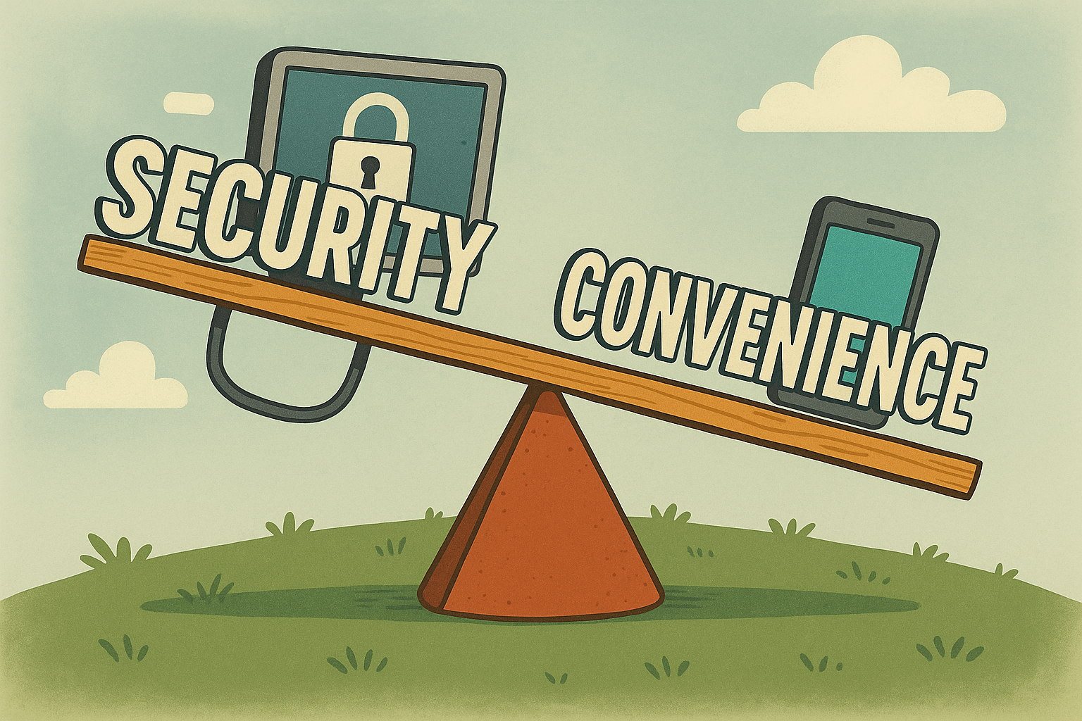 Security vs. Usability Seesaw